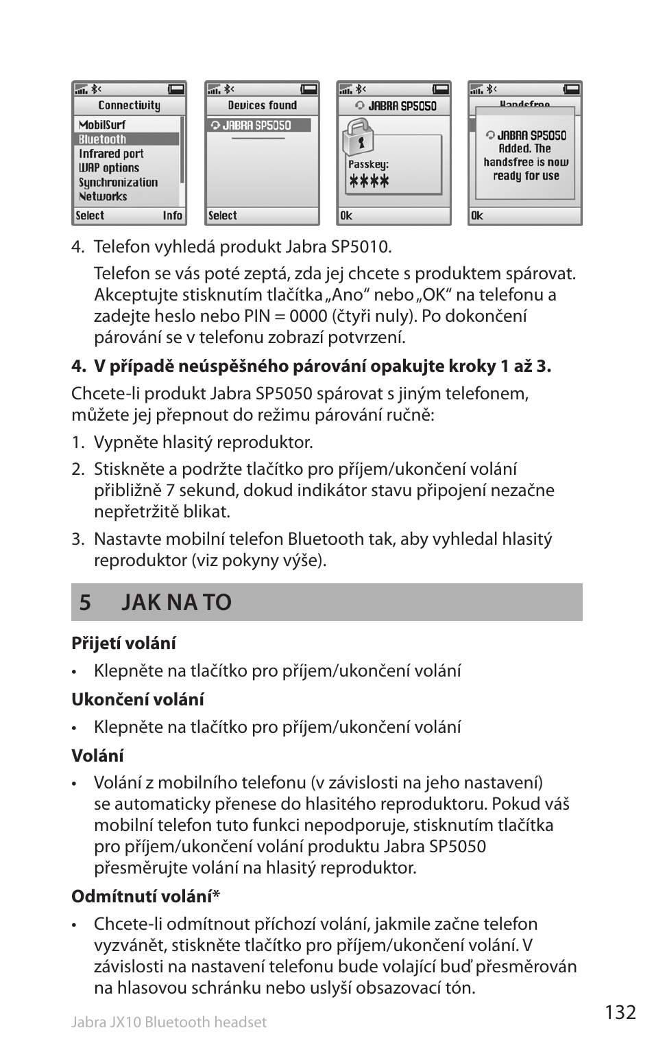 5 jak na to | Lennox Hearth SP5050 User Manual | Page 134 / 221