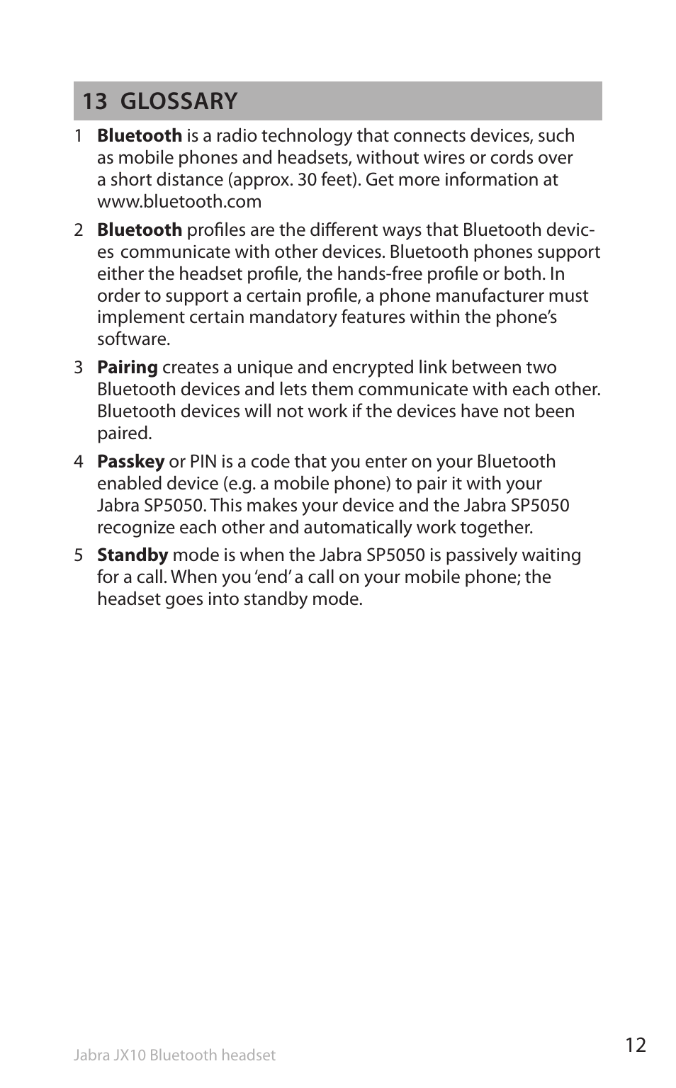 13 glossary | Lennox Hearth SP5050 User Manual | Page 14 / 221