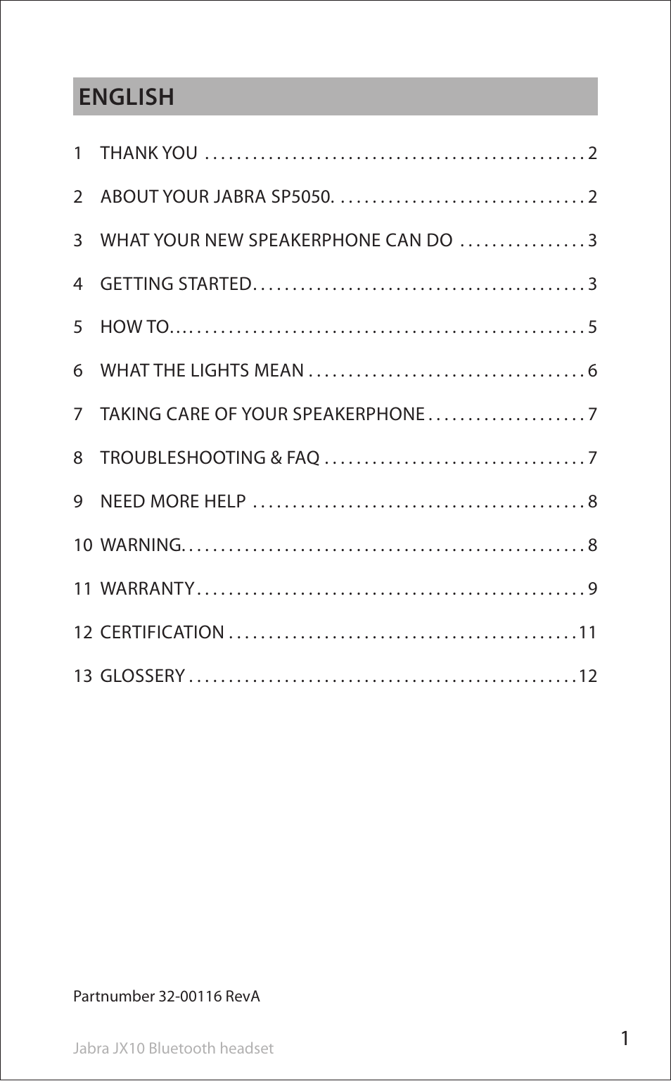 English | Lennox Hearth SP5050 User Manual | Page 3 / 221