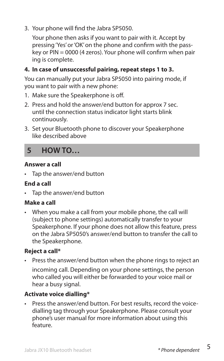5 how to | Lennox Hearth SP5050 User Manual | Page 7 / 221