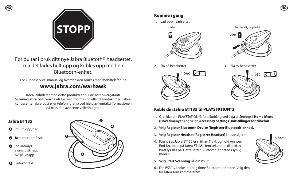 Stopp | Lennox Hearth BT135 User Manual | Page 15 / 21