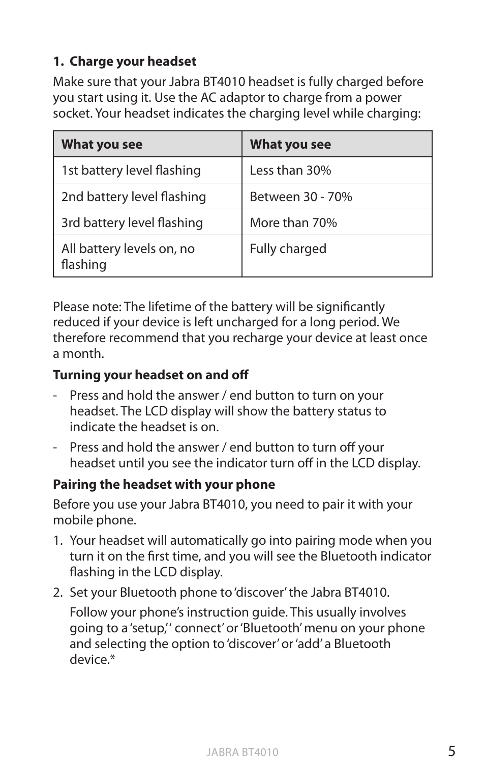 English | Lennox Hearth BT4010 User Manual | Page 6 / 16