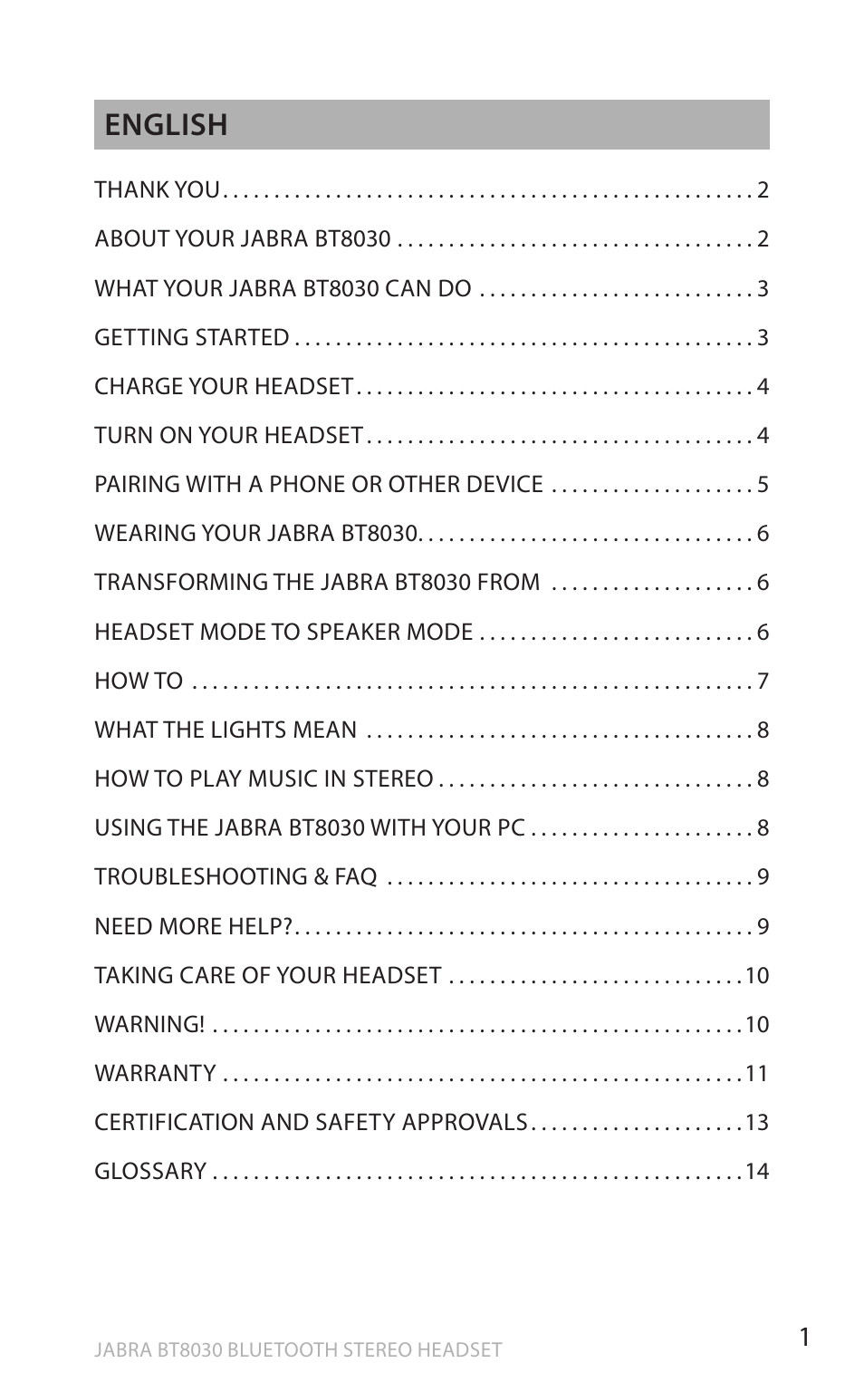 Lennox Hearth BT8030 User Manual | 14 pages