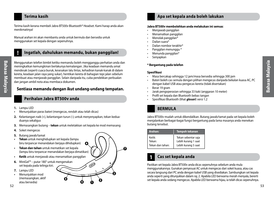 Bahasa m ala ysia | Lennox Hearth BT500V User Manual | Page 29 / 38