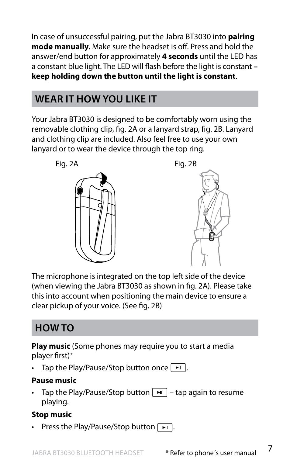 En g li sh, Wear it how you like it, How to | Lennox Hearth BT3030 User Manual | Page 8 / 19