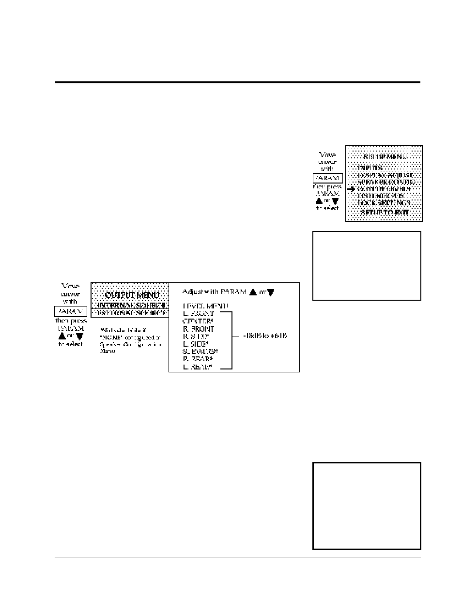 Calibration setting output levels | Lexicon CP-3 User Manual | Page 29 / 59