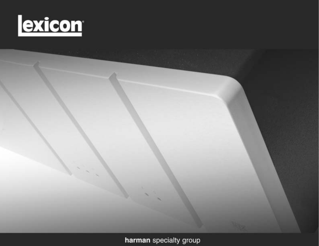 Lexicon CX User Manual | 25 pages