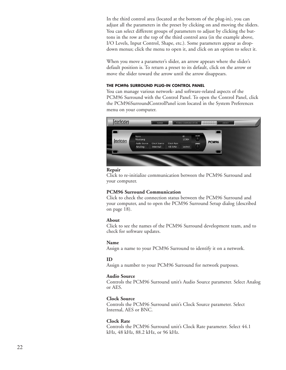 Lexicon PCM96 User Manual | Page 28 / 64