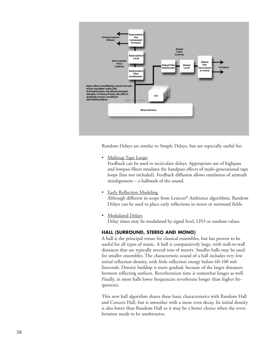 Lexicon PCM96 User Manual | Page 44 / 64