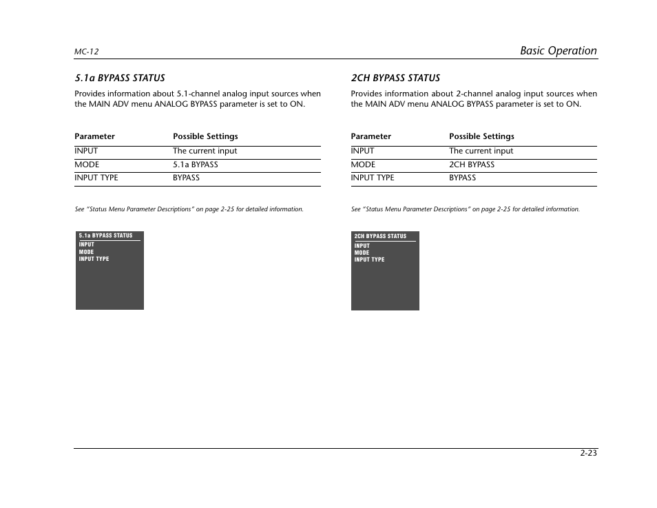 Basic operation | Lexicon Digital Controller MC-12 User Manual | Page 41 / 208