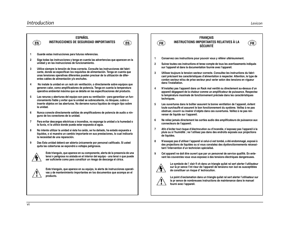 Introduction | Lexicon Digital Controller MC-12 User Manual | Page 8 / 208