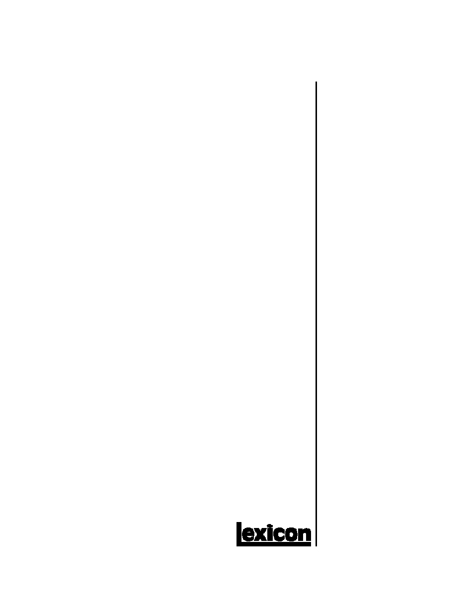 Lexicon MPX G2 User Manual | 173 pages