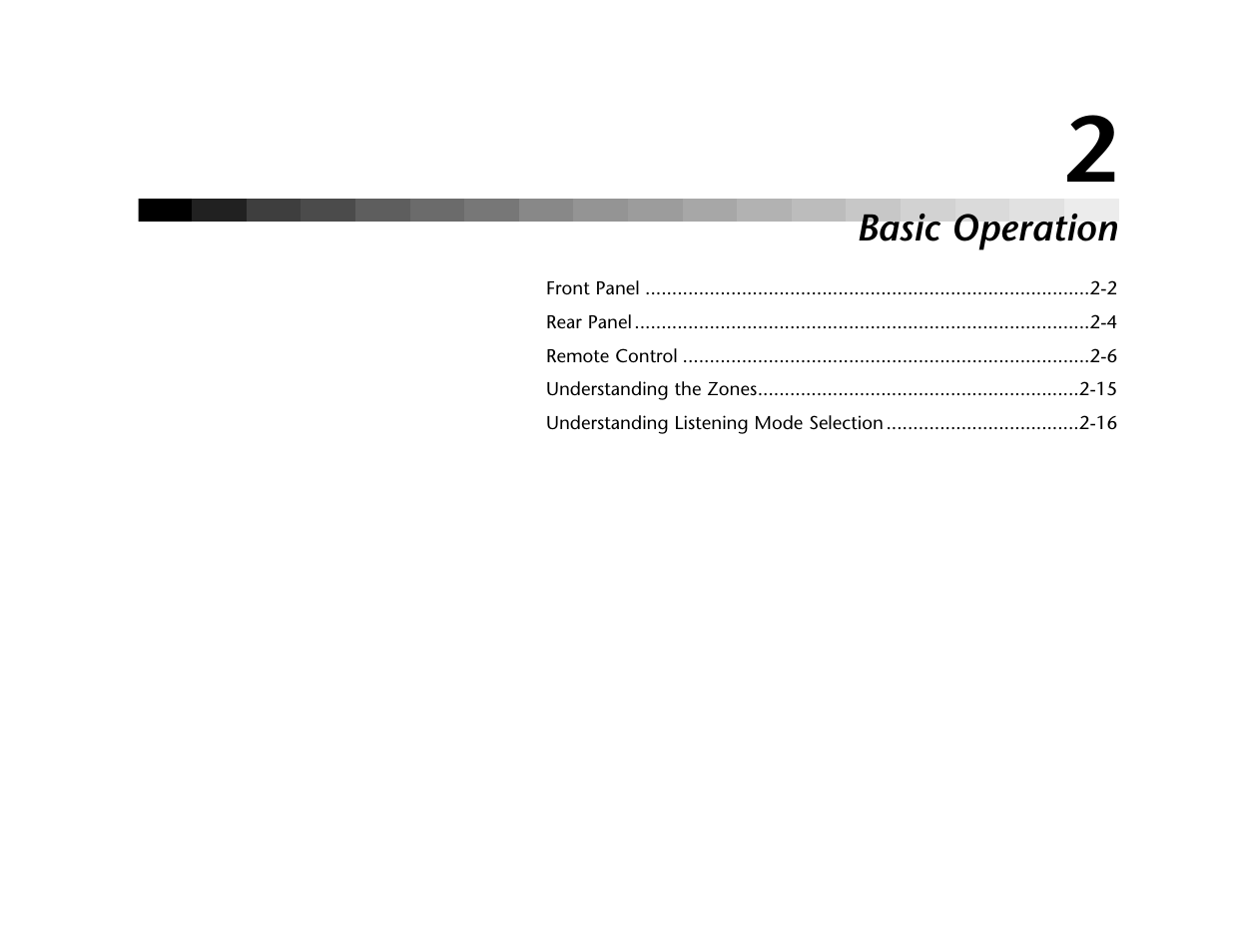 Basic operation | Lexicon SDP-40 User Manual | Page 17 / 120