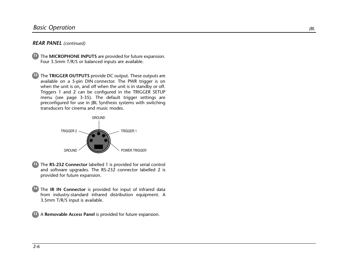 Basic operation | Lexicon SDP-40 User Manual | Page 22 / 120