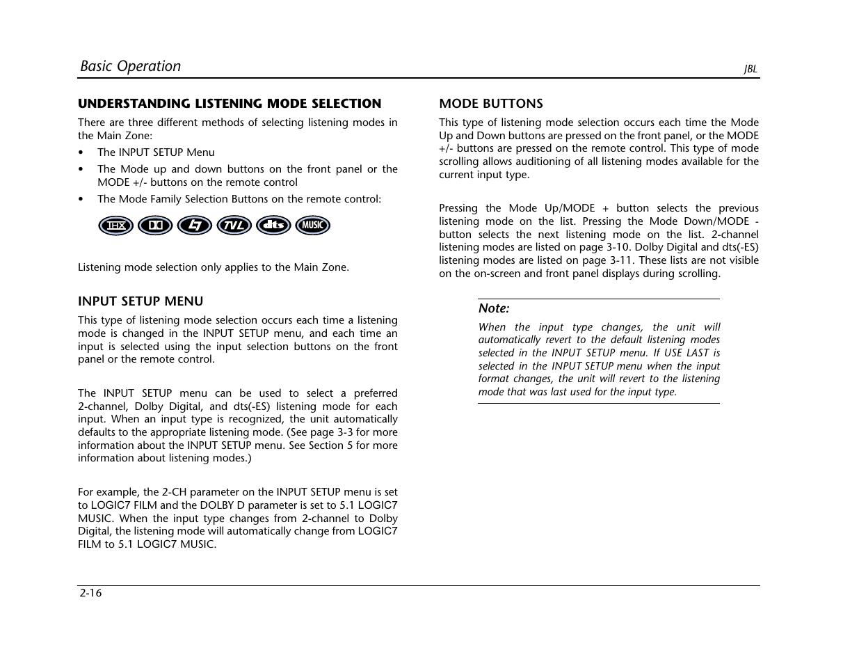 Basic operation | Lexicon SDP-40 User Manual | Page 32 / 120