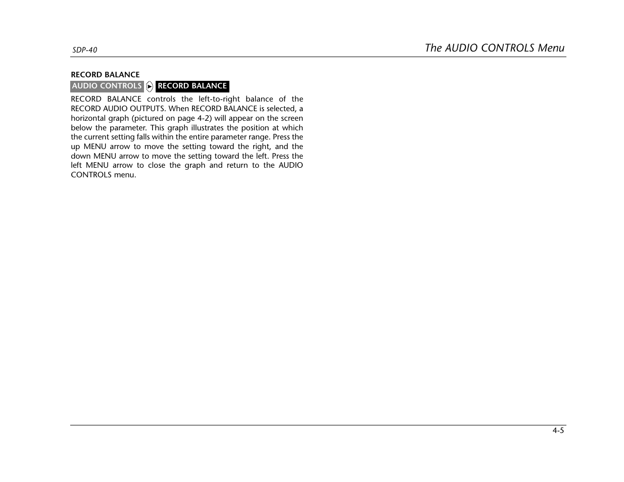 Lexicon SDP-40 User Manual | Page 74 / 120