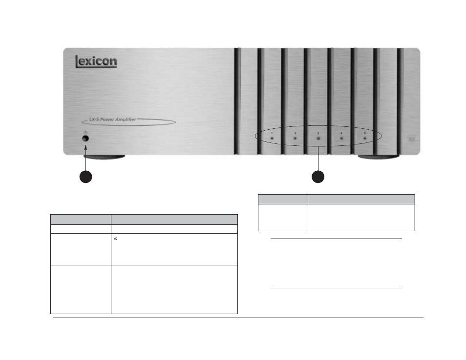 Lexicon LX Power Amplifier 070-14876 User Manual | Page 11 / 27