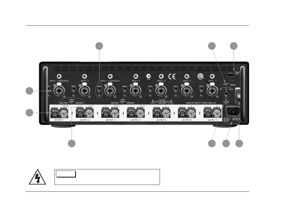 Lexicon LX Power Amplifier 070-14876 User Manual | Page 12 / 27