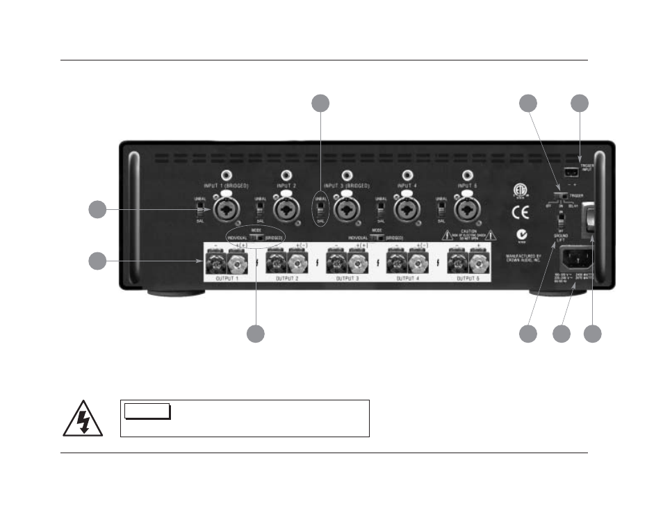 Lexicon LX Power Amplifier 070-14876 User Manual | Page 14 / 27