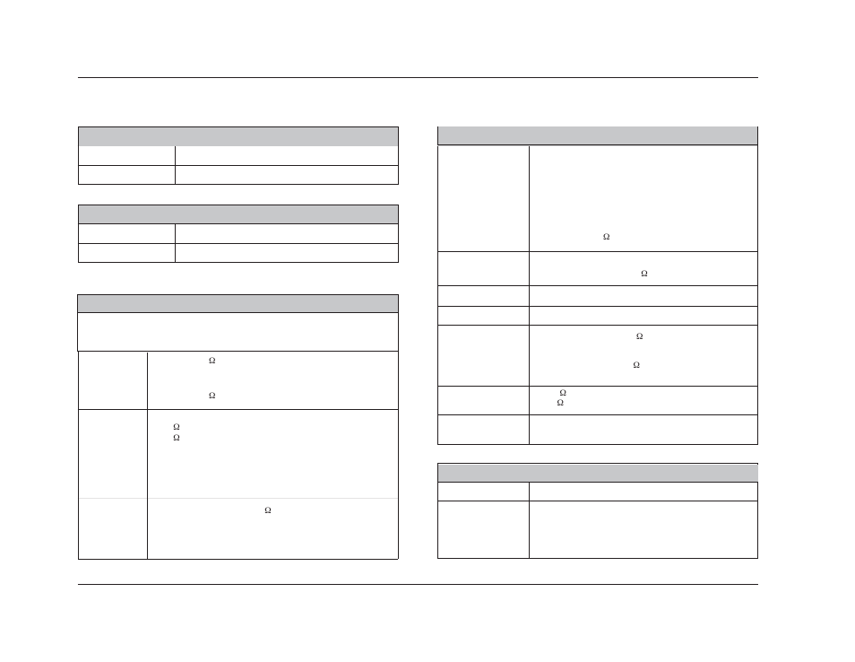 Appendix, Specifications | Lexicon LX Power Amplifier 070-14876 User Manual | Page 22 / 27