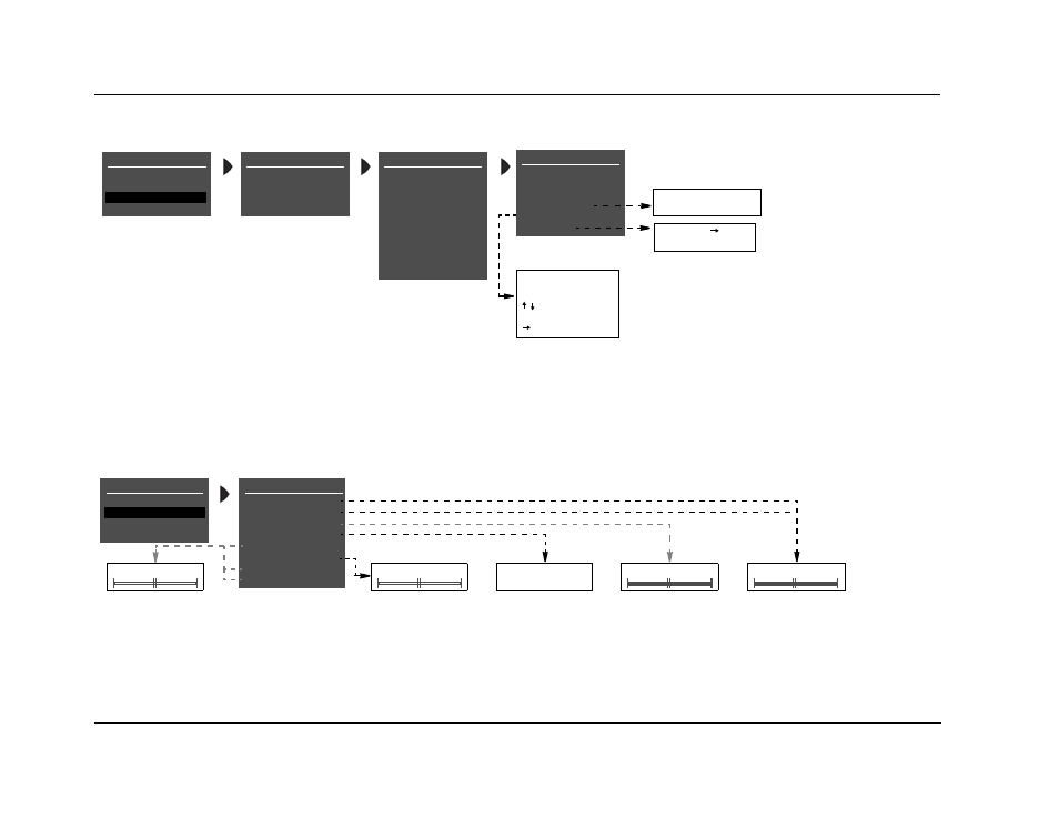 Appendix b, Main menu: tuner presets main menu: audio controls | Lexicon RV-8 User Manual | Page 212 / 262