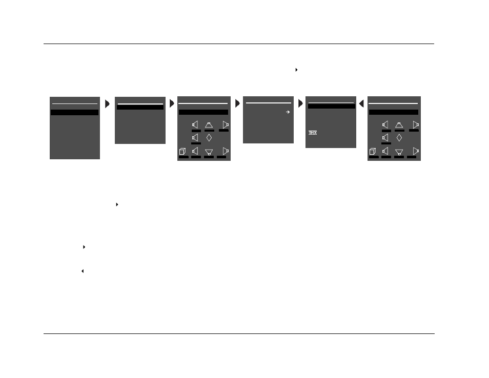 Setup, Thx speaker setups | Lexicon RV-8 User Manual | Page 76 / 262