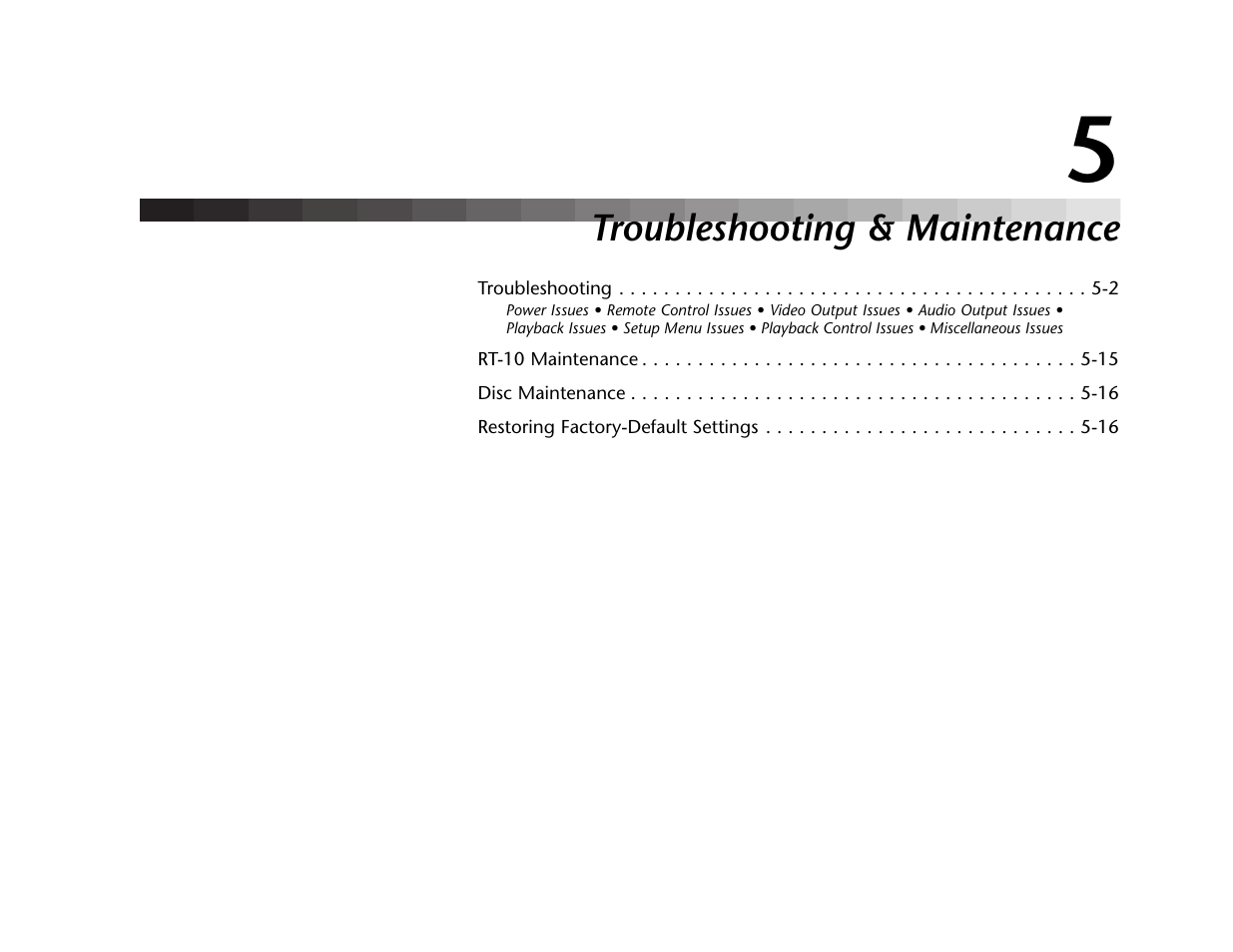 Troubleshooting & maintenance | Lexicon RT-10 User Manual | Page 130 / 172