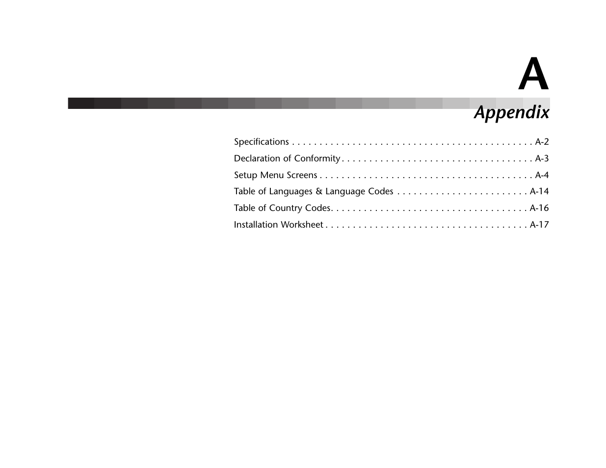 Appendix | Lexicon RT-10 User Manual | Page 146 / 172