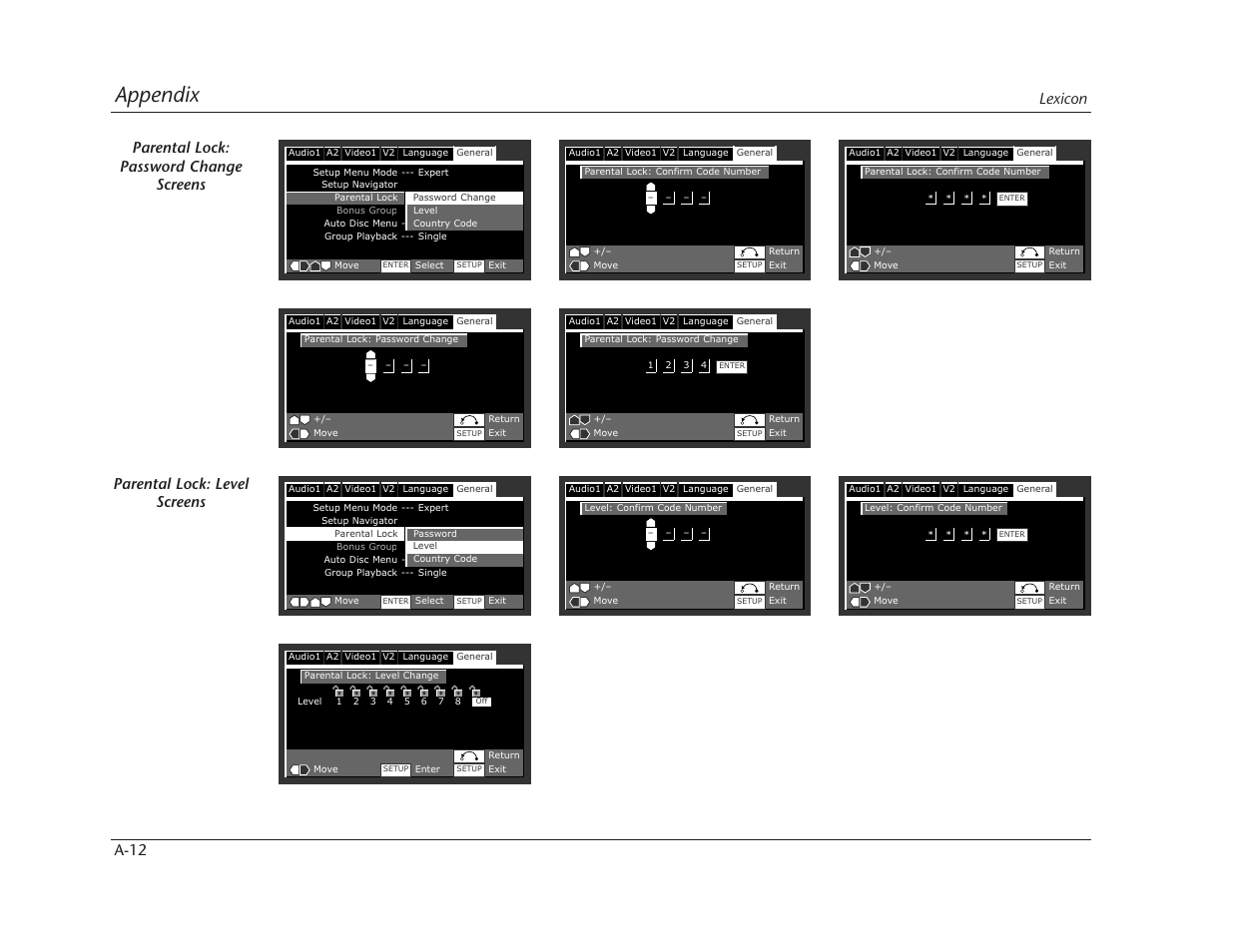 Appendix | Lexicon RT-10 User Manual | Page 157 / 172