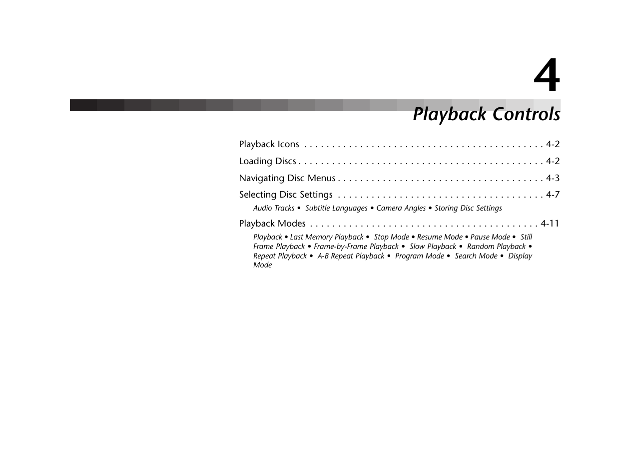 Playback controls | Lexicon RT-10 User Manual | Page 94 / 172