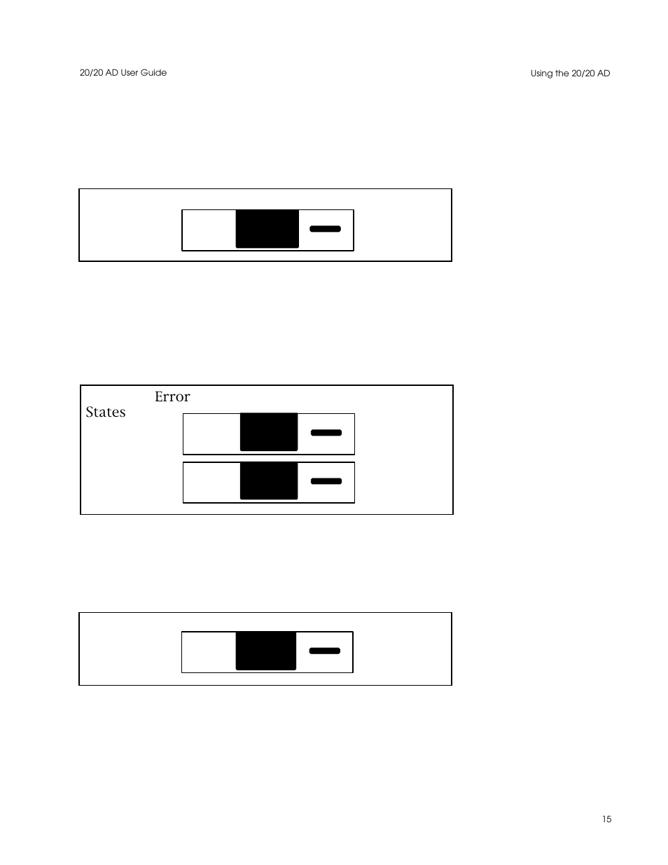 Error states | Lexicon Converter User Manual | Page 19 / 31