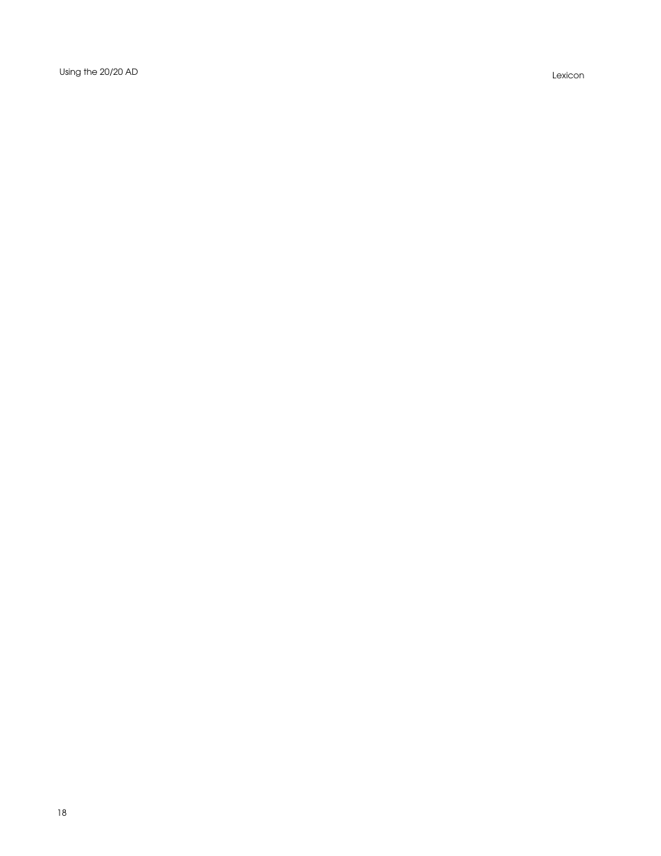 Lexicon Converter User Manual | Page 22 / 31