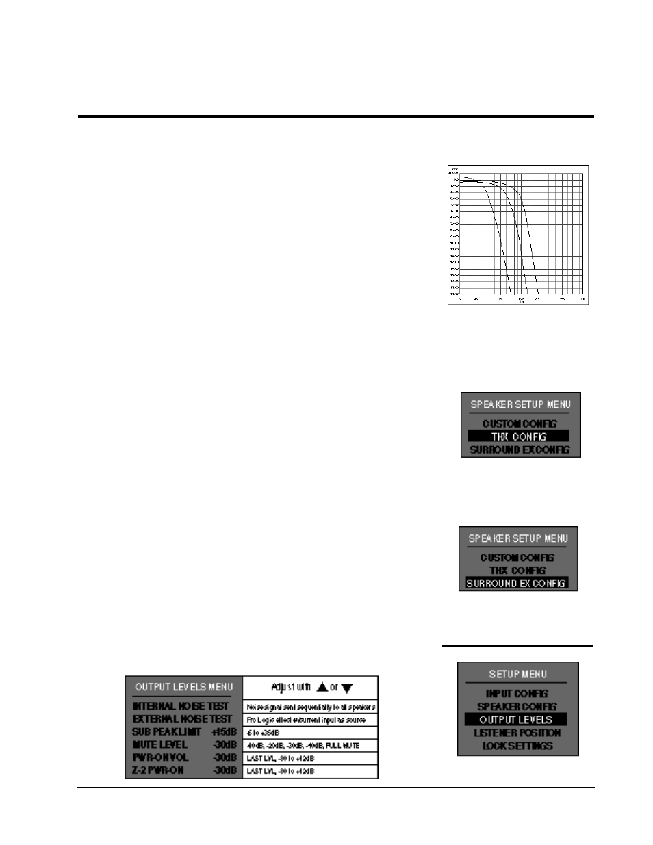 System configuration, Setting output levels | Lexicon DC-1 Digital Controller Lexicon Part #070-13234 User Manual | Page 33 / 66