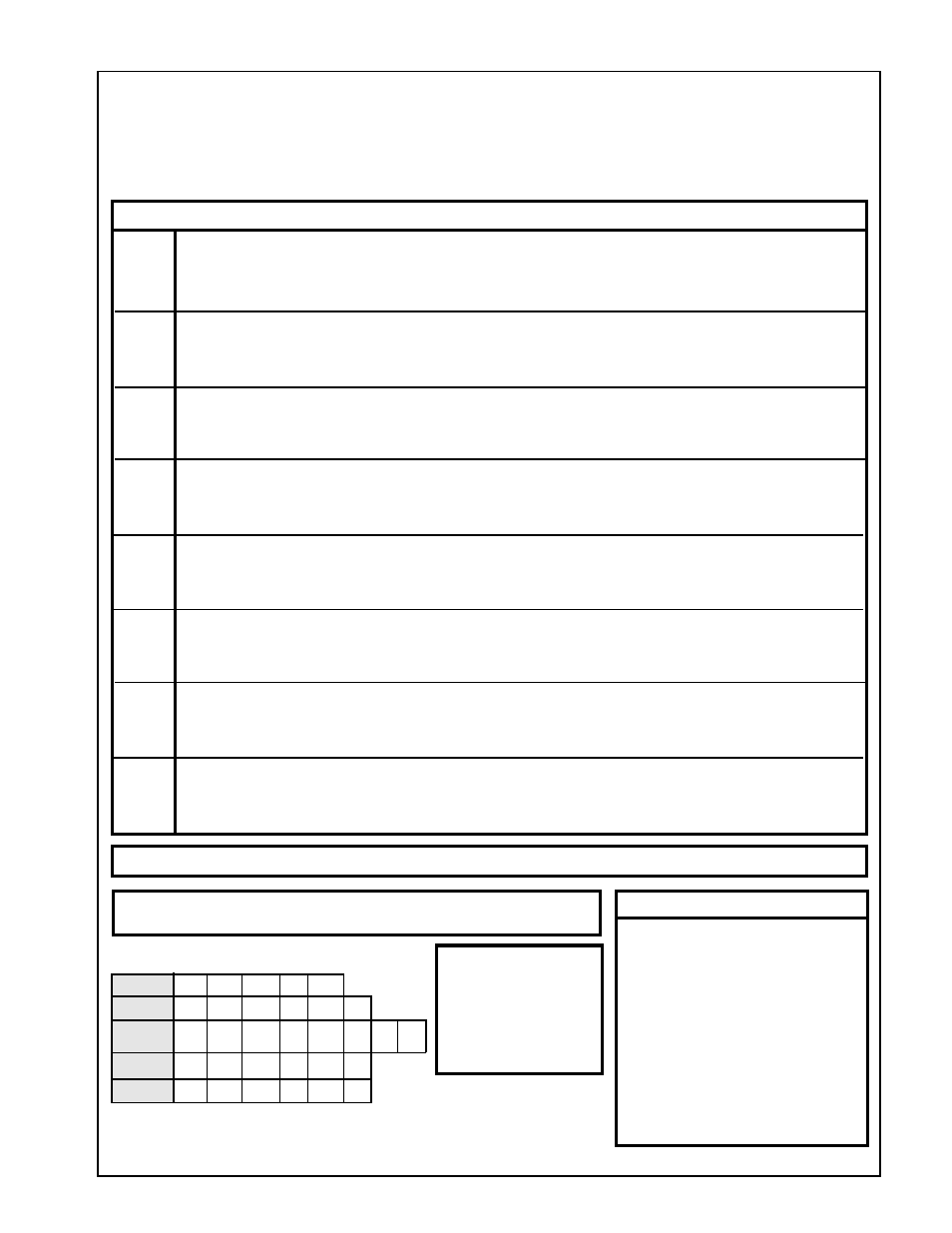 Installation worksheet | Lexicon DC-1 Digital Controller Lexicon Part #070-13234 User Manual | Page 66 / 66