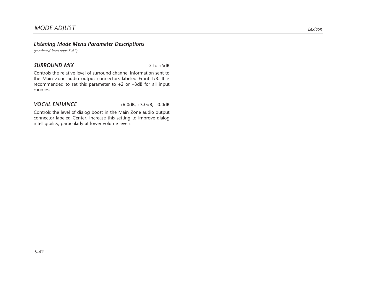 Lexicon MC-12 Digital Controller Lexicon MC-12 User Manual | Page 158 / 194