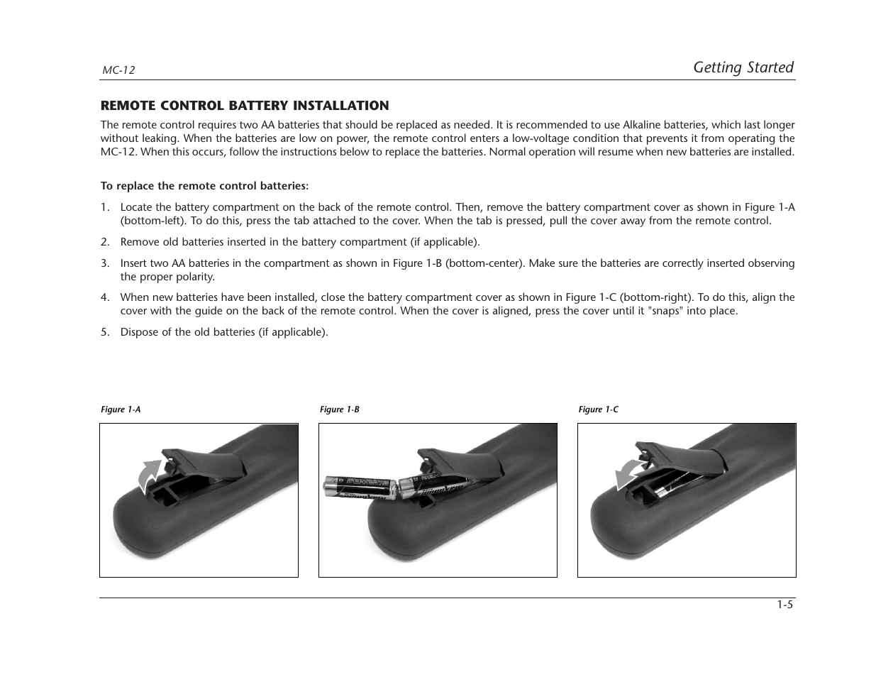 Getting started | Lexicon MC-12 Digital Controller Lexicon MC-12 User Manual | Page 17 / 194