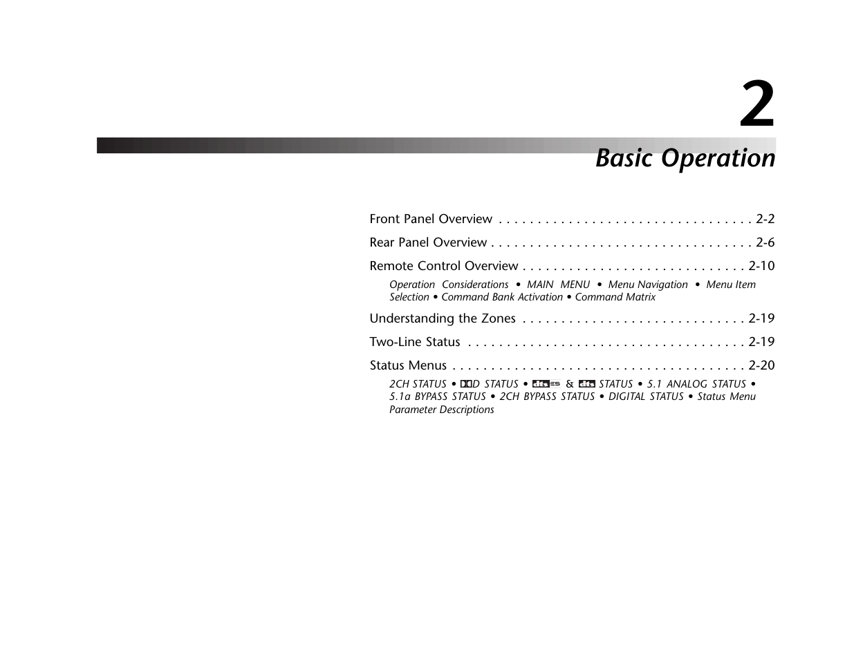 Basic operation | Lexicon MC-12 Digital Controller Lexicon MC-12 User Manual | Page 18 / 194