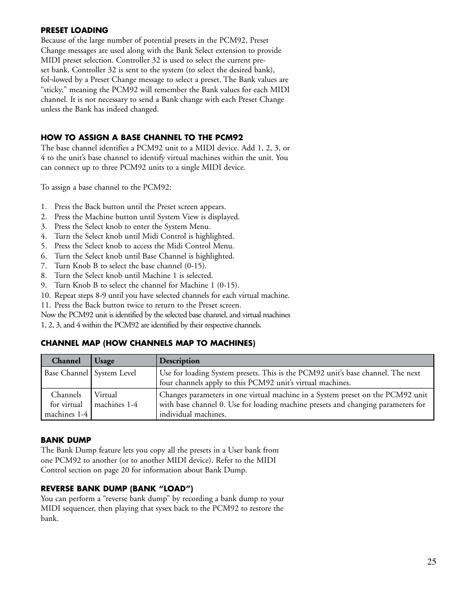 Lexicon PCM92 User Manual | Page 31 / 64