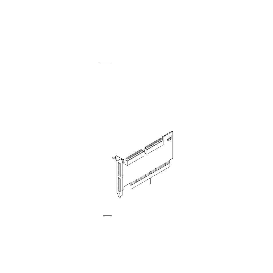Hardware connections for the host adapter | LSI 320 User Manual | Page 18 / 48
