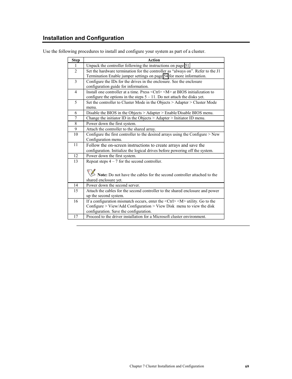 Installation and configuration | LSI MegaRAID Express 500 User Manual | Page 83 / 148