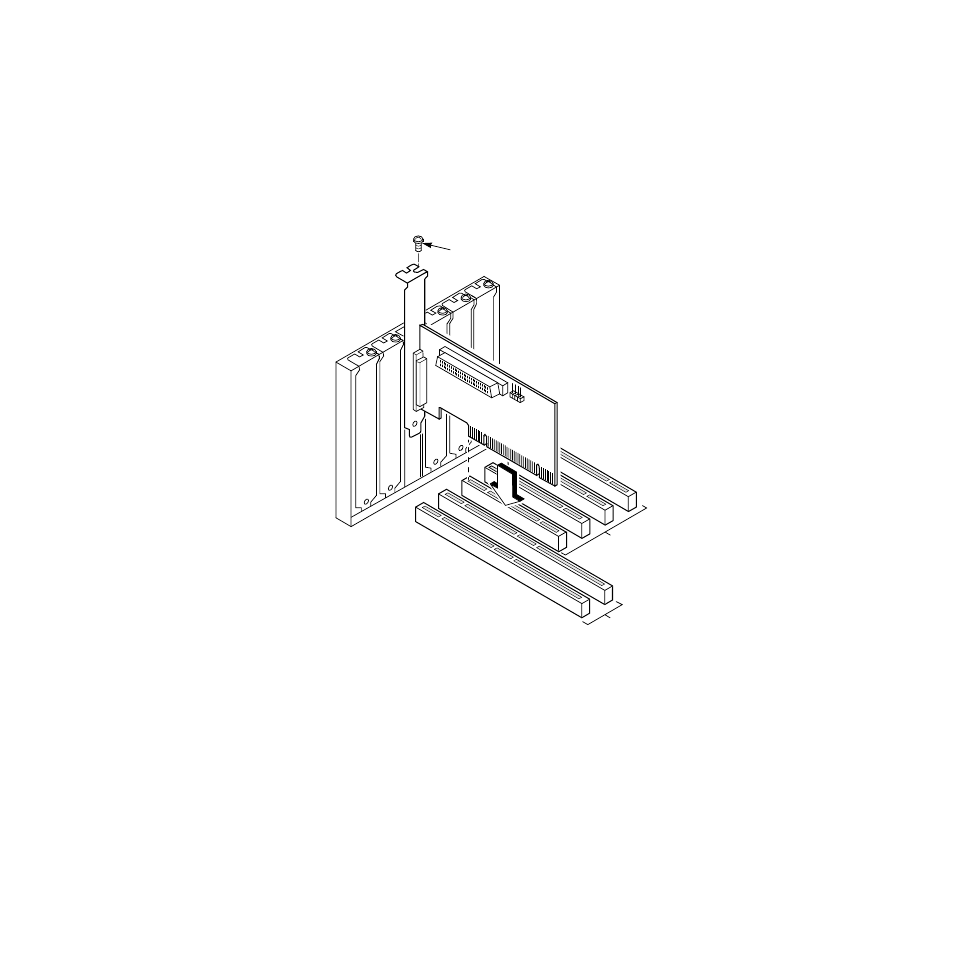 Inserting the host adapter | LSI 20160 User Manual | Page 23 / 62