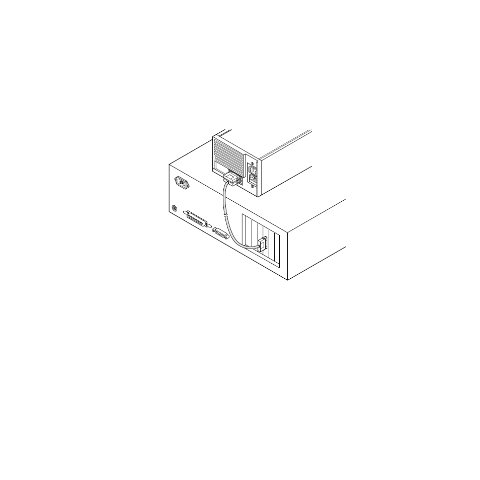 External cable to external scsi device | LSI 20160 User Manual | Page 31 / 62