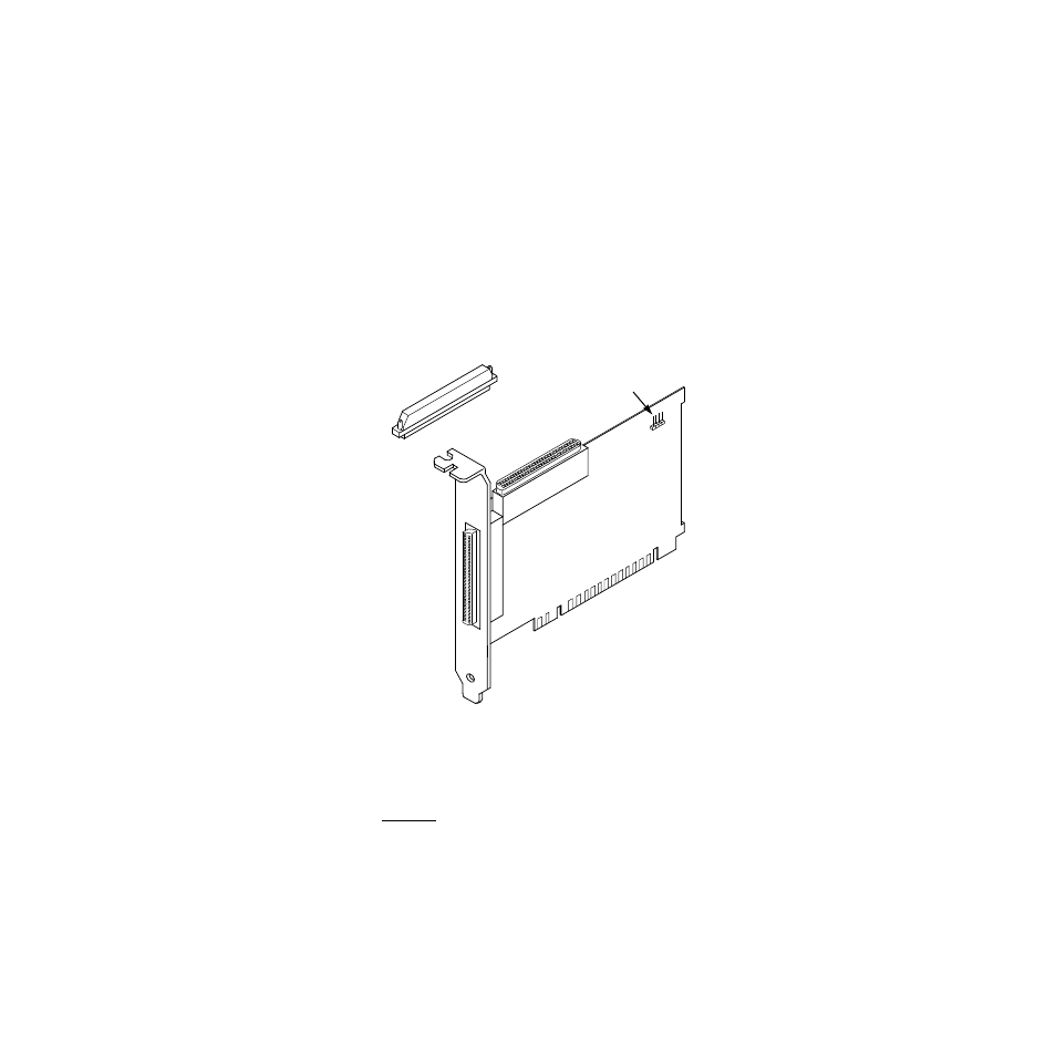 2 inserting the host adapter, Inserting the host adapter, Hardware connections for the lsi8751d | LSI 8751D User Manual | Page 19 / 58