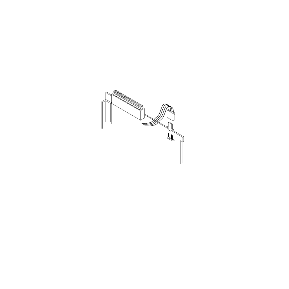 Scsi led connector | LSI 8751D User Manual | Page 26 / 58