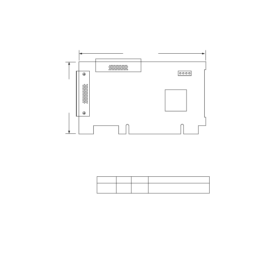 2 electrical characteristics, Electrical characteristics, Lsi8751d mechanical drawing | Maximum power requirements, Figure 1.1 | LSI 8751D User Manual | Page 40 / 58