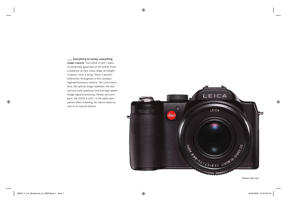 LEICA V-LUX 1 User Manual | Page 3 / 16