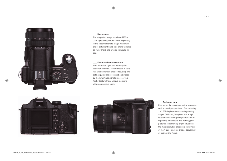 LEICA V-LUX 1 User Manual | Page 5 / 16