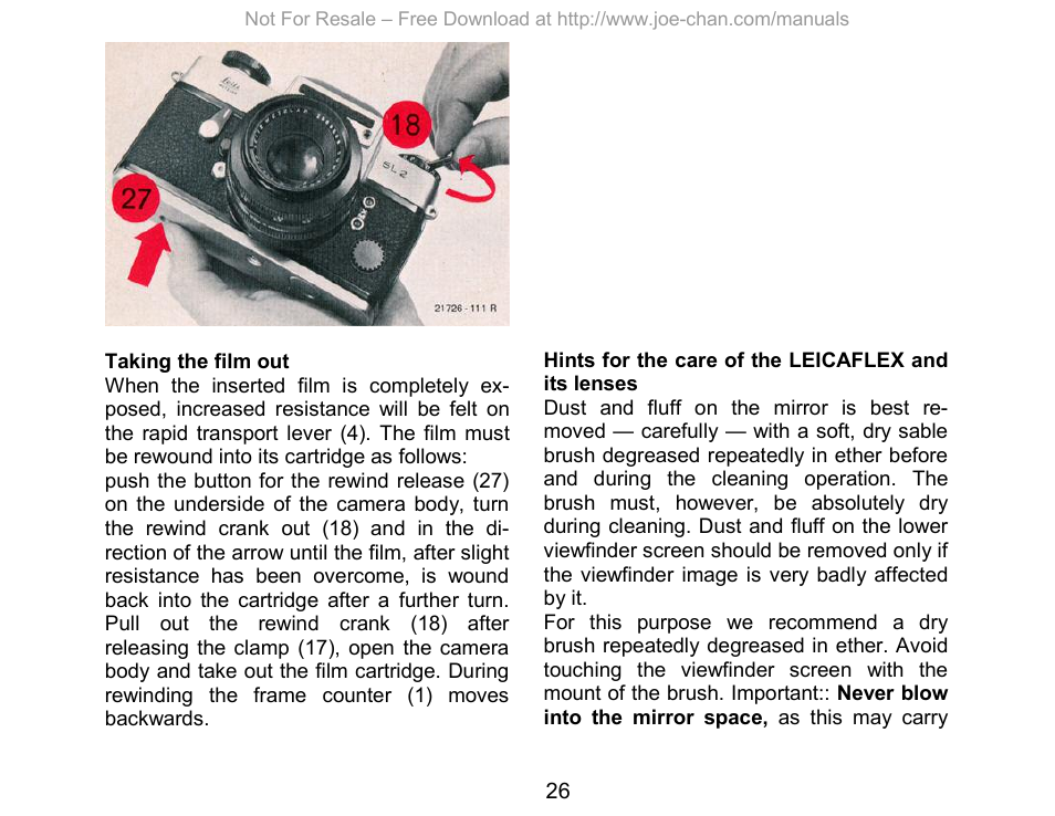LEICA SL 2 User Manual | Page 26 / 40