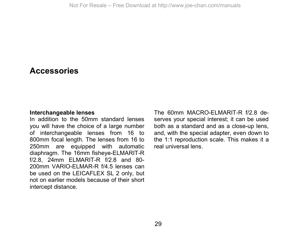 Accessories | LEICA SL 2 User Manual | Page 29 / 40