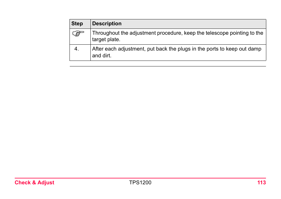 LEICA TPS1200 User Manual | Page 113 / 226